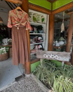 Saia Midi Chita Listrada
